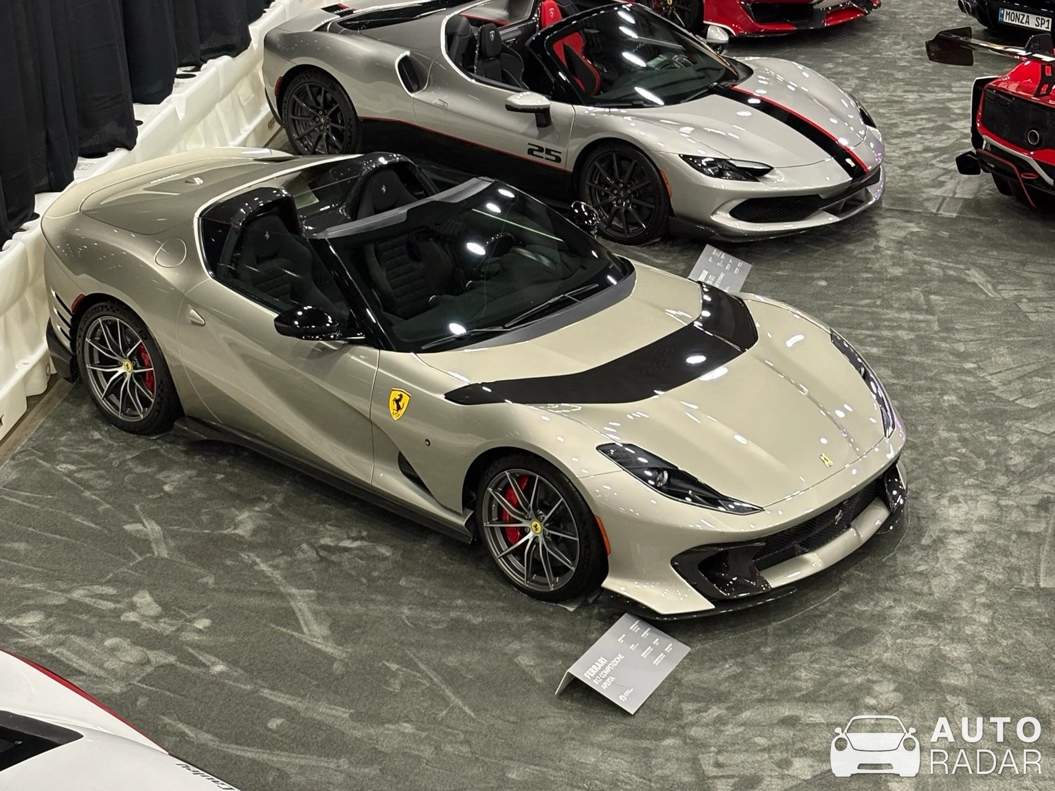 Ferrari 812 Competizione A spotted in Plymouth, United States