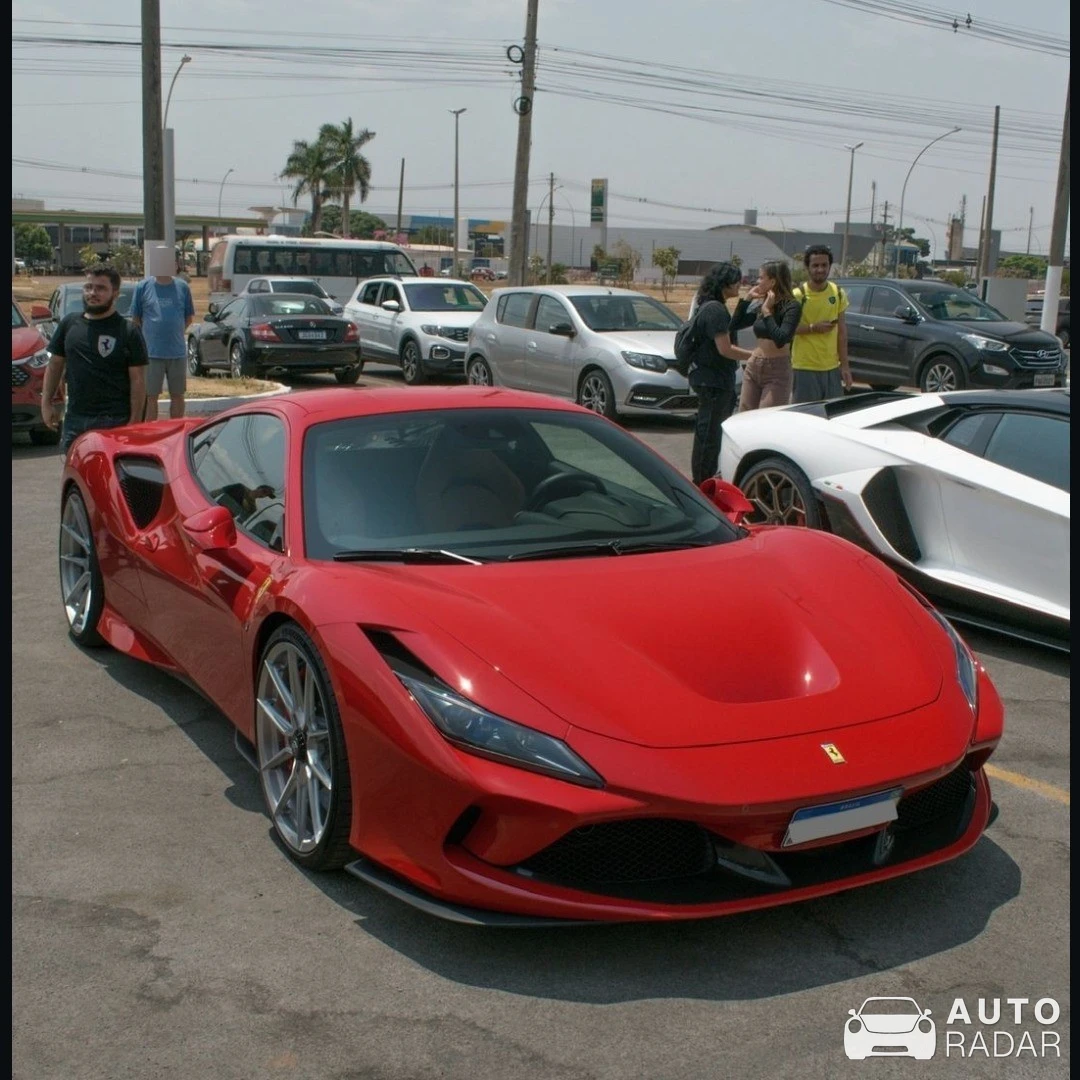 Ferrari F8 Tributo spotted in Brasília, Brazil
