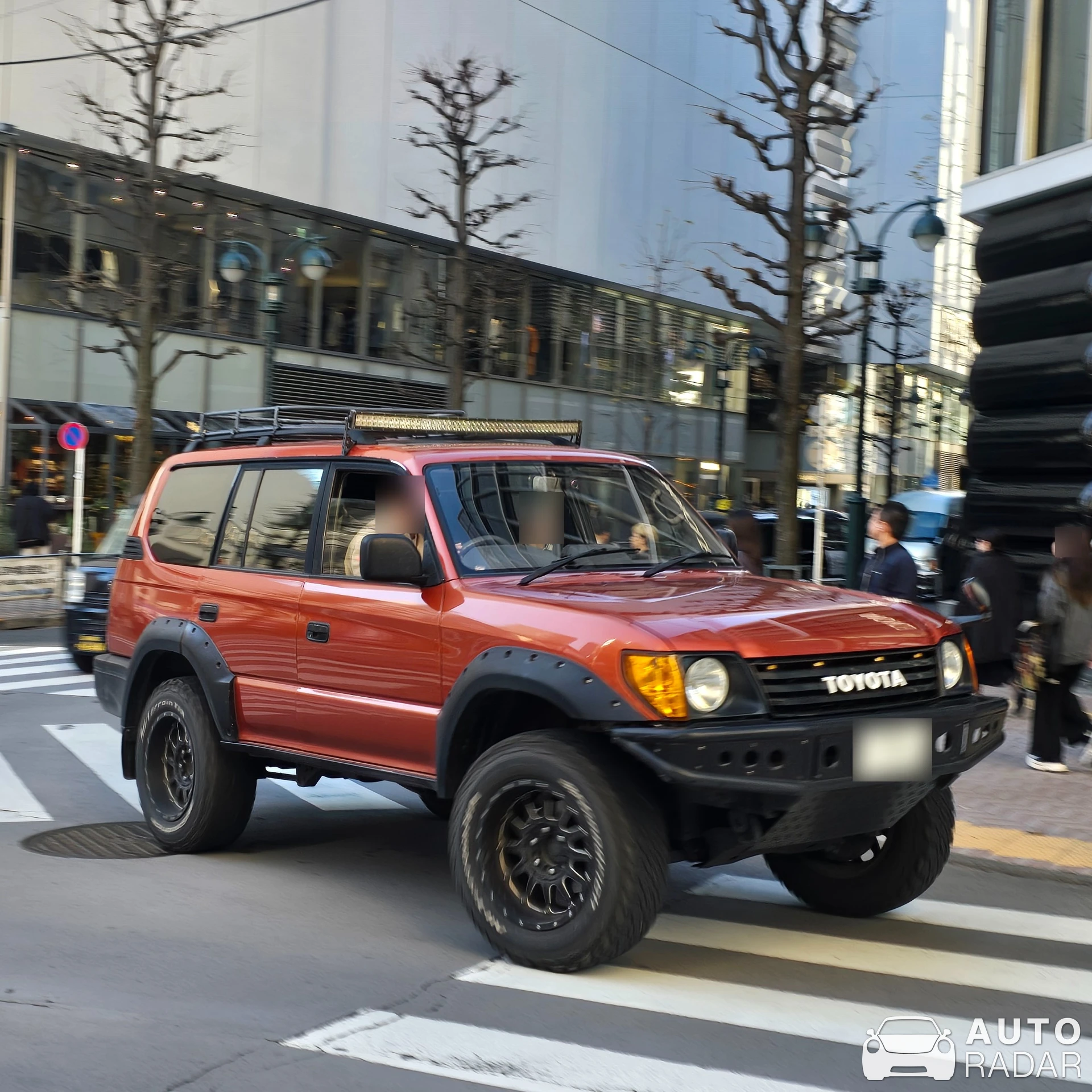 Toyota Land Cruiser Prado spotted