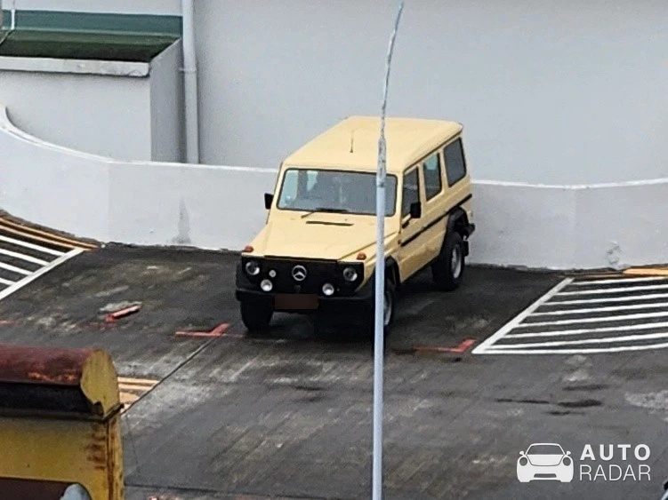 Mercedes-Benz W460 300 GD spotted in Singapore