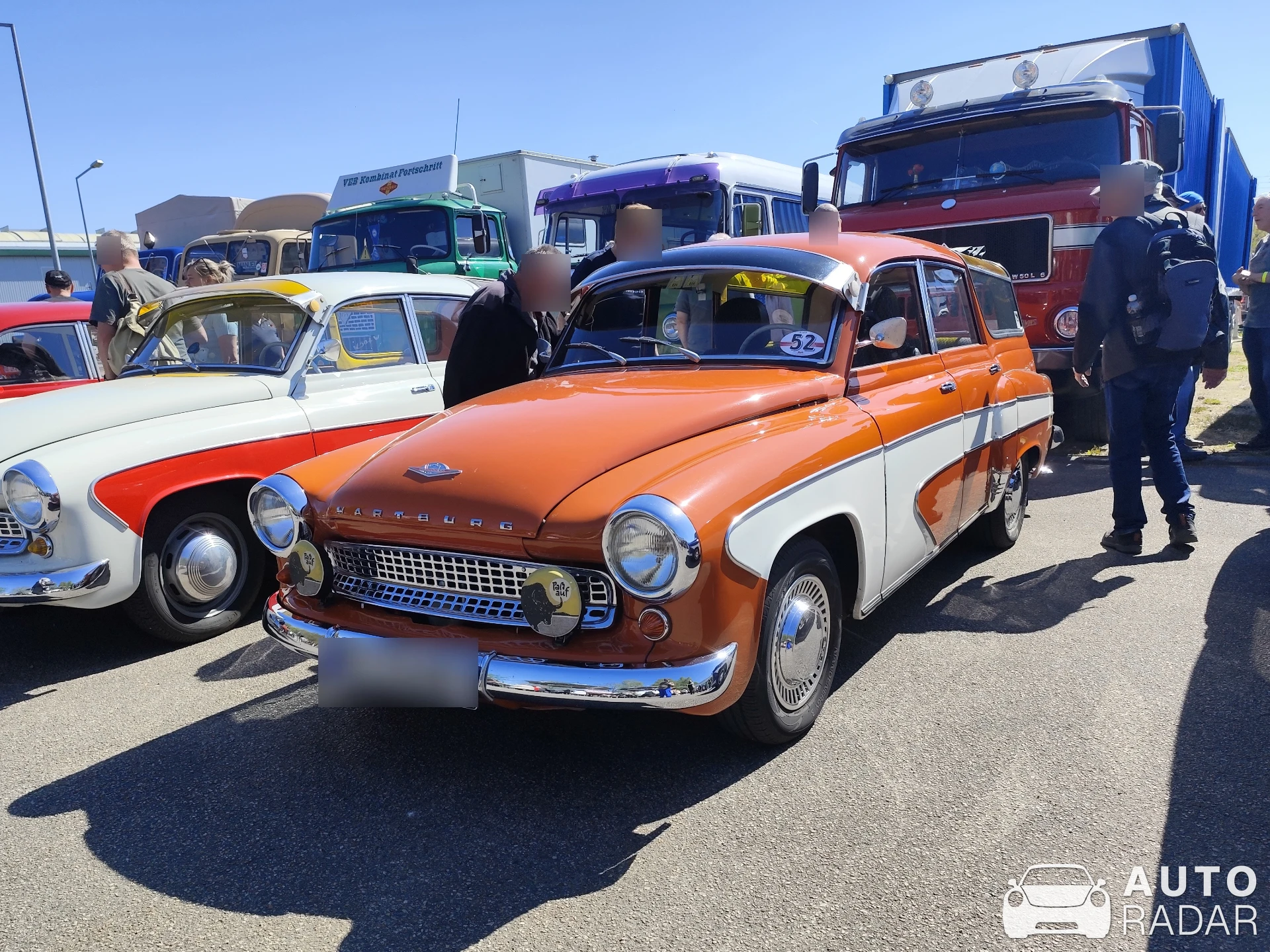 Wartburg 312 spotted in Hartmannsdorf