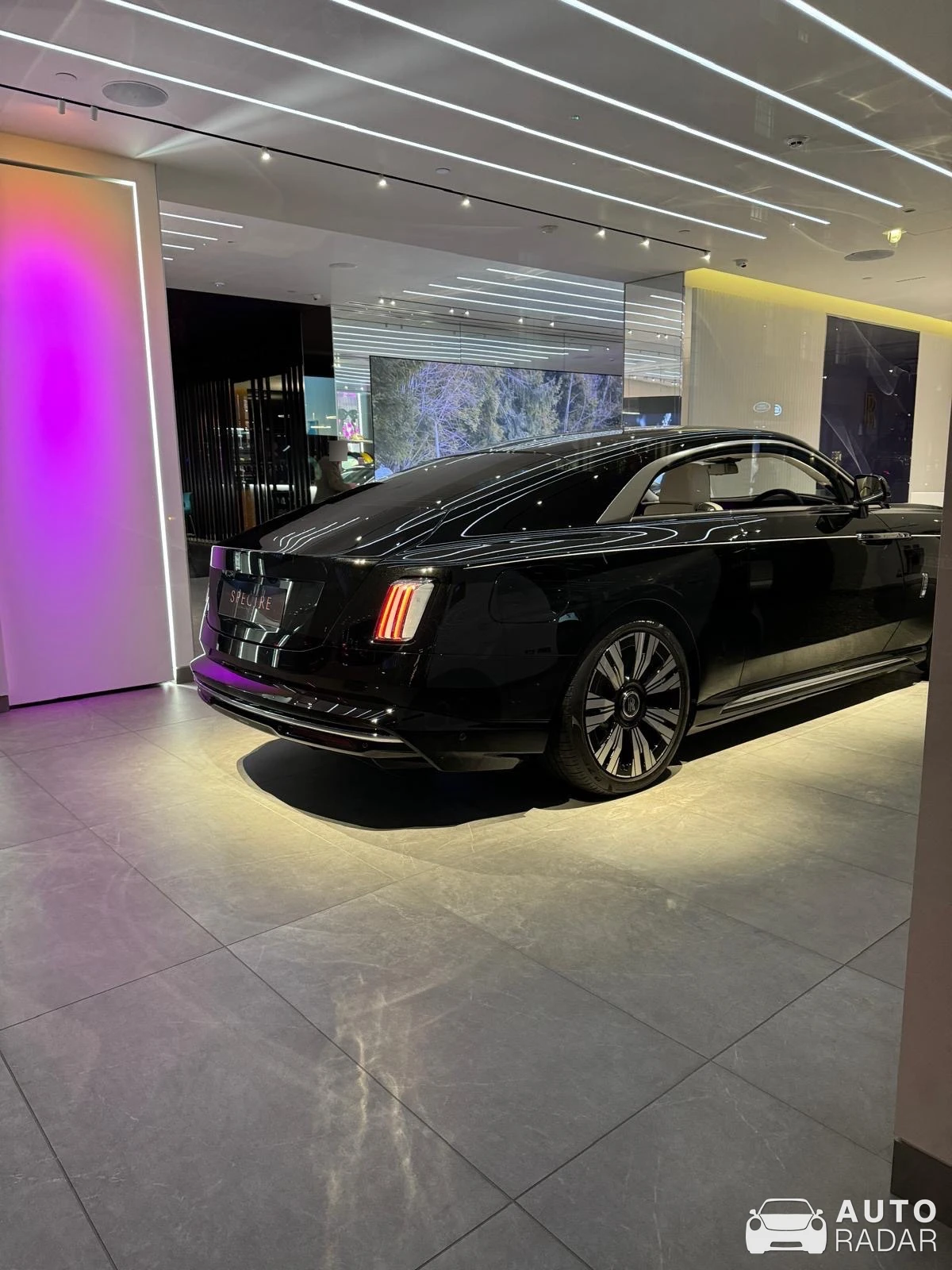 Rolls-Royce Spectre spotted in Greater London, United Kingdom