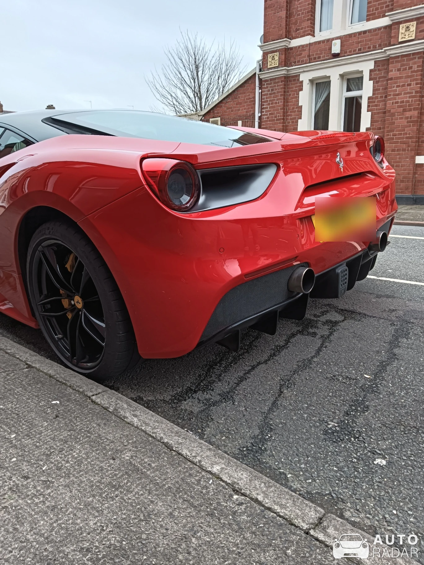 Ferrari 488 GTB spotted in Pembrokeshire, United Kingdom