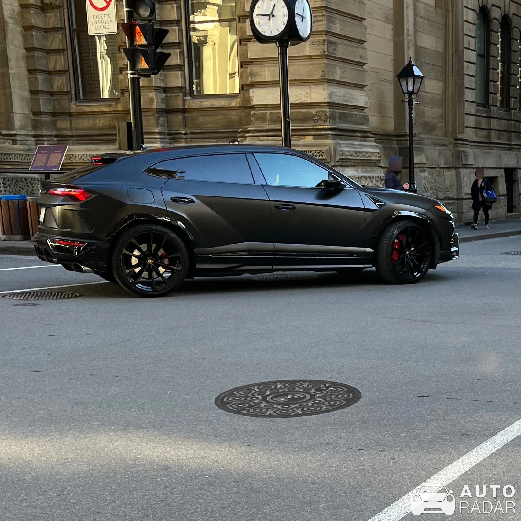 Lamborghini Urus spotted in Montréal, Canada
