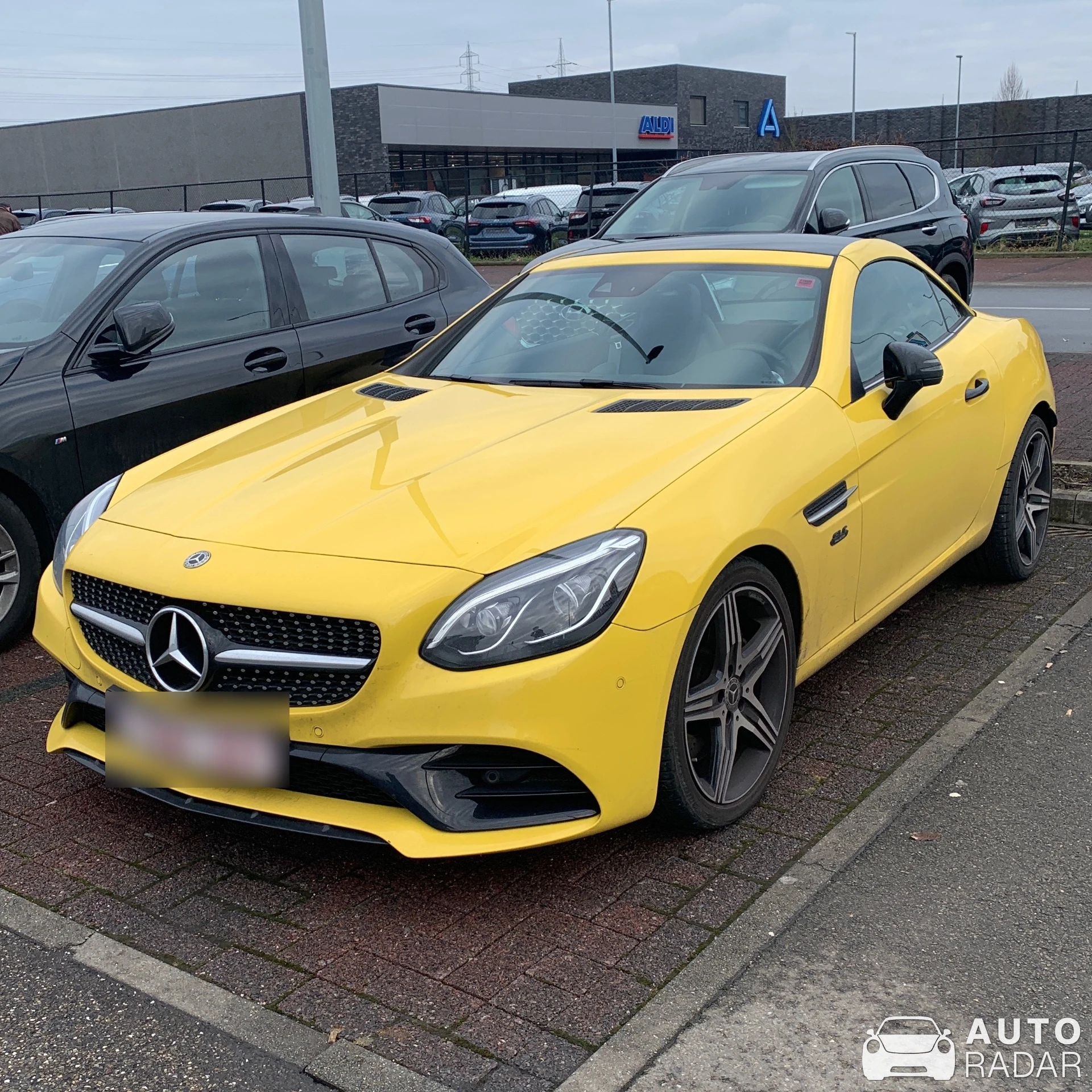 Mercedes-AMG SLC 43 R172 spotted in Antwerpen, België