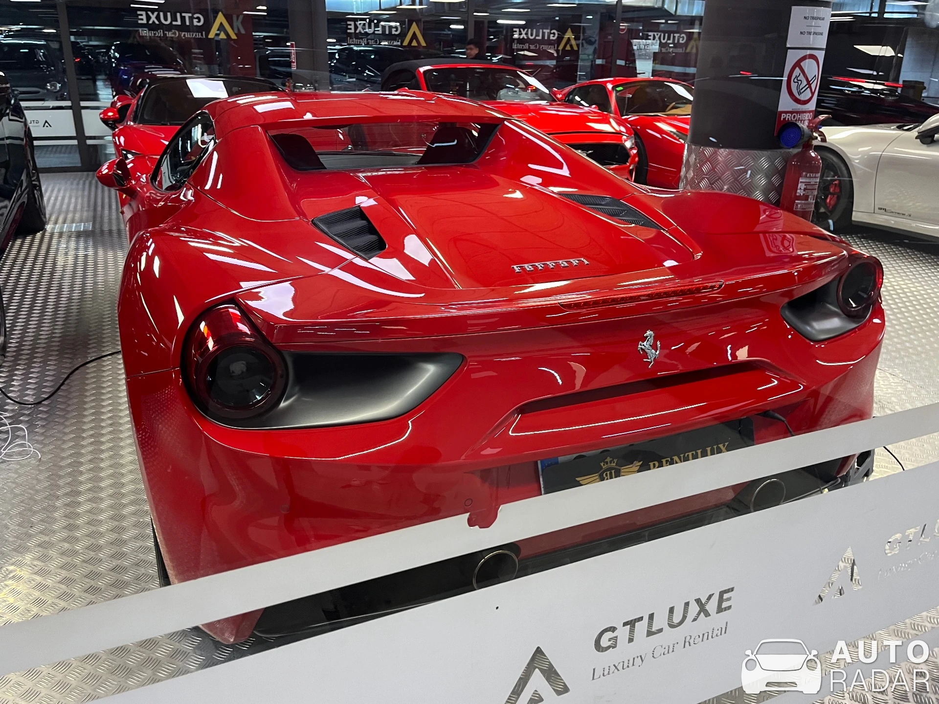 Ferrari 488 Spider spotted in Barcelona, España