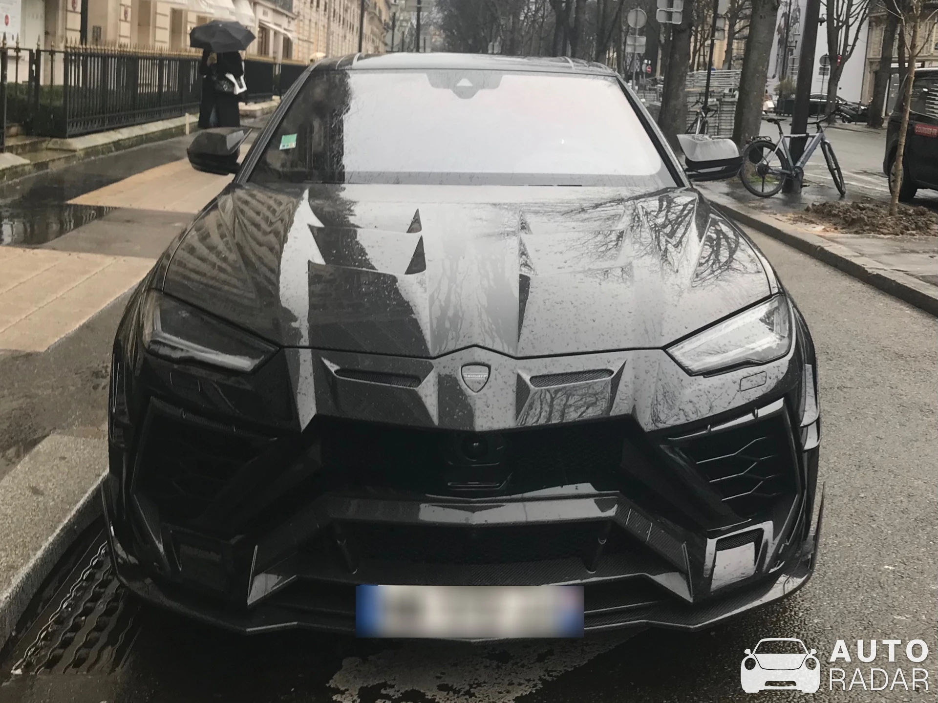 Lamborghini Urus Mansory spotted in Paris, France