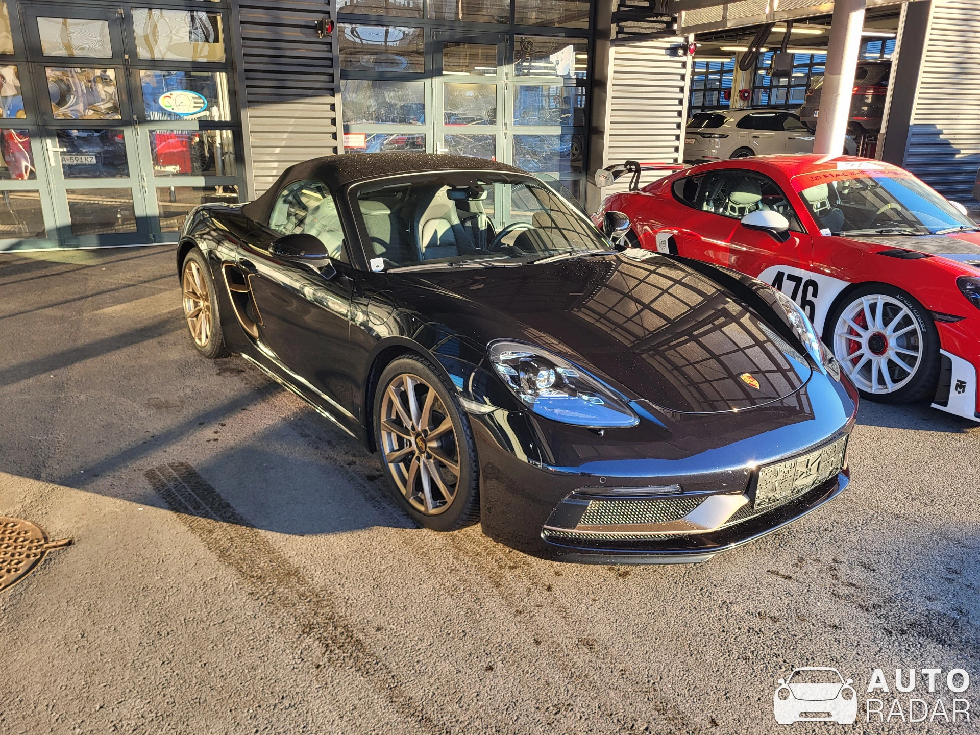 Porsche 718 Boxster 25 Years spotted in Wien, Austria