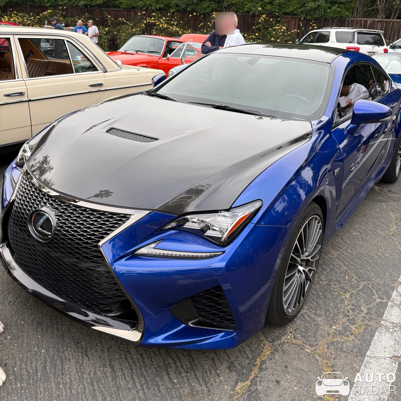 Lexus RC F spotted in Santa Barbara