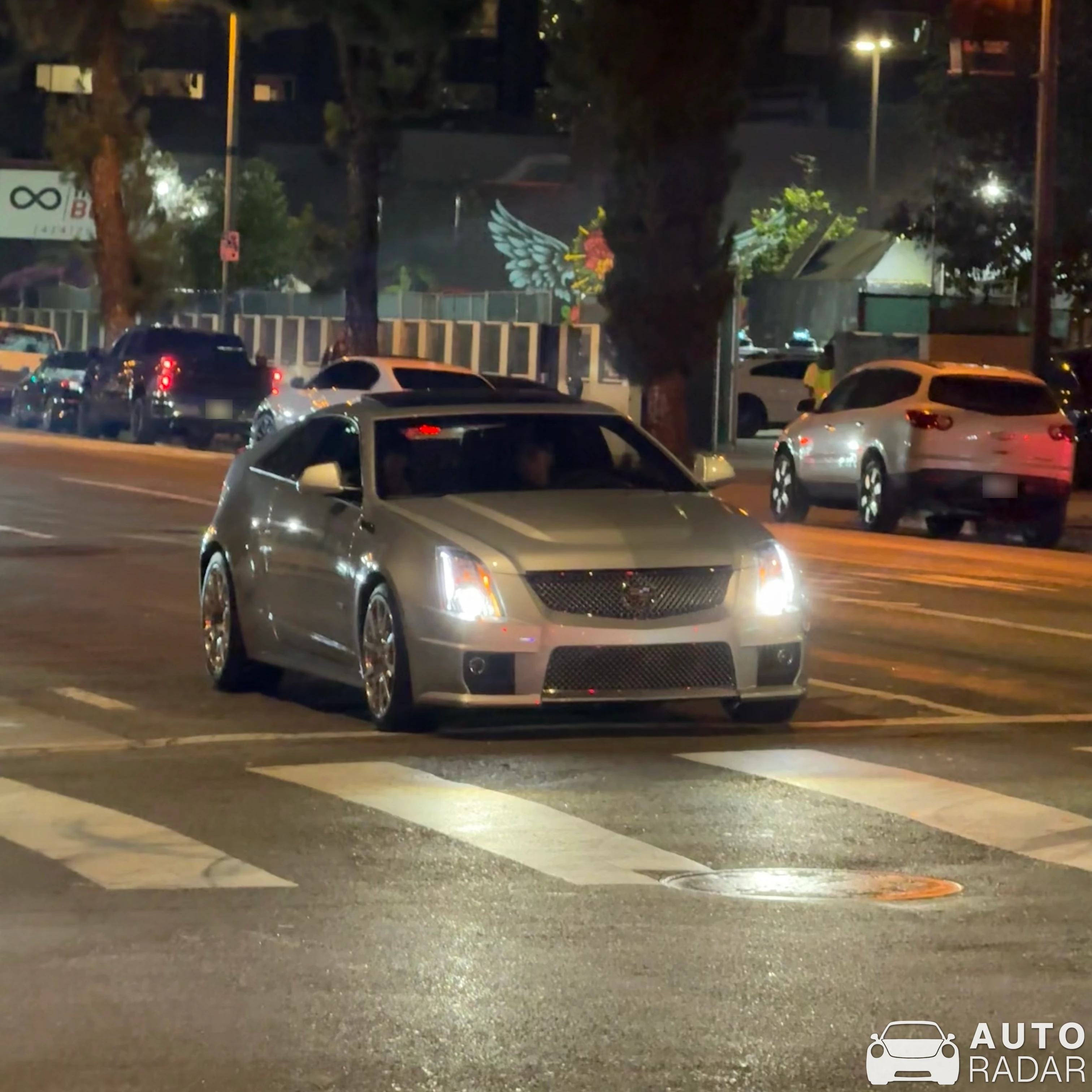 Cadillac CTS-V Coupé spotted in Los Angeles