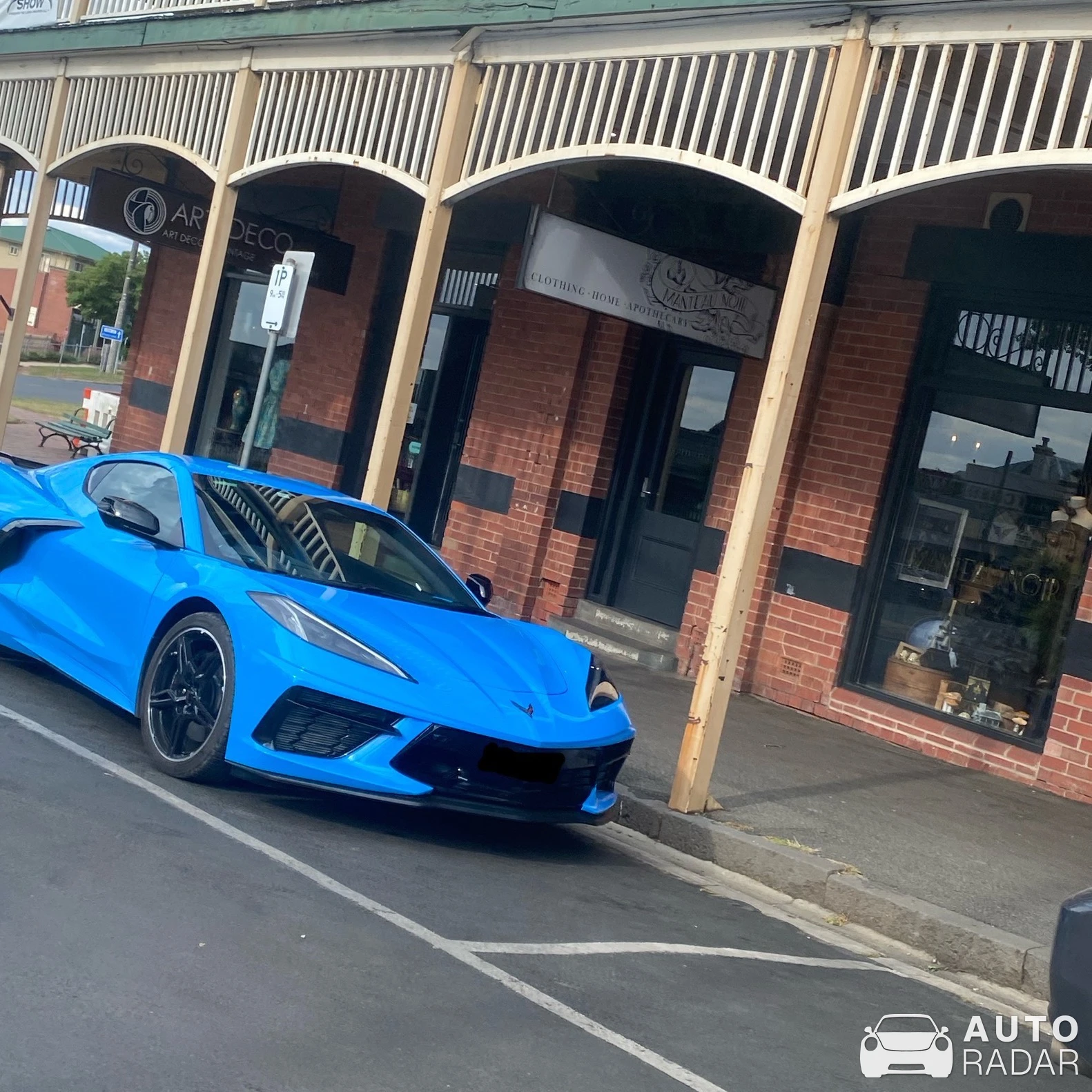 Chevrolet Corvette C8 spotted in Daylesford, Australia