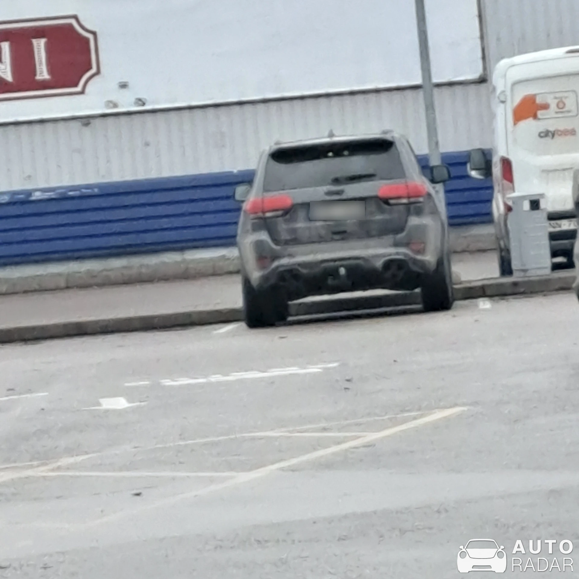 Jeep Grand Cherokee SRT Trackhawk spotted in Jelgava, Latvia