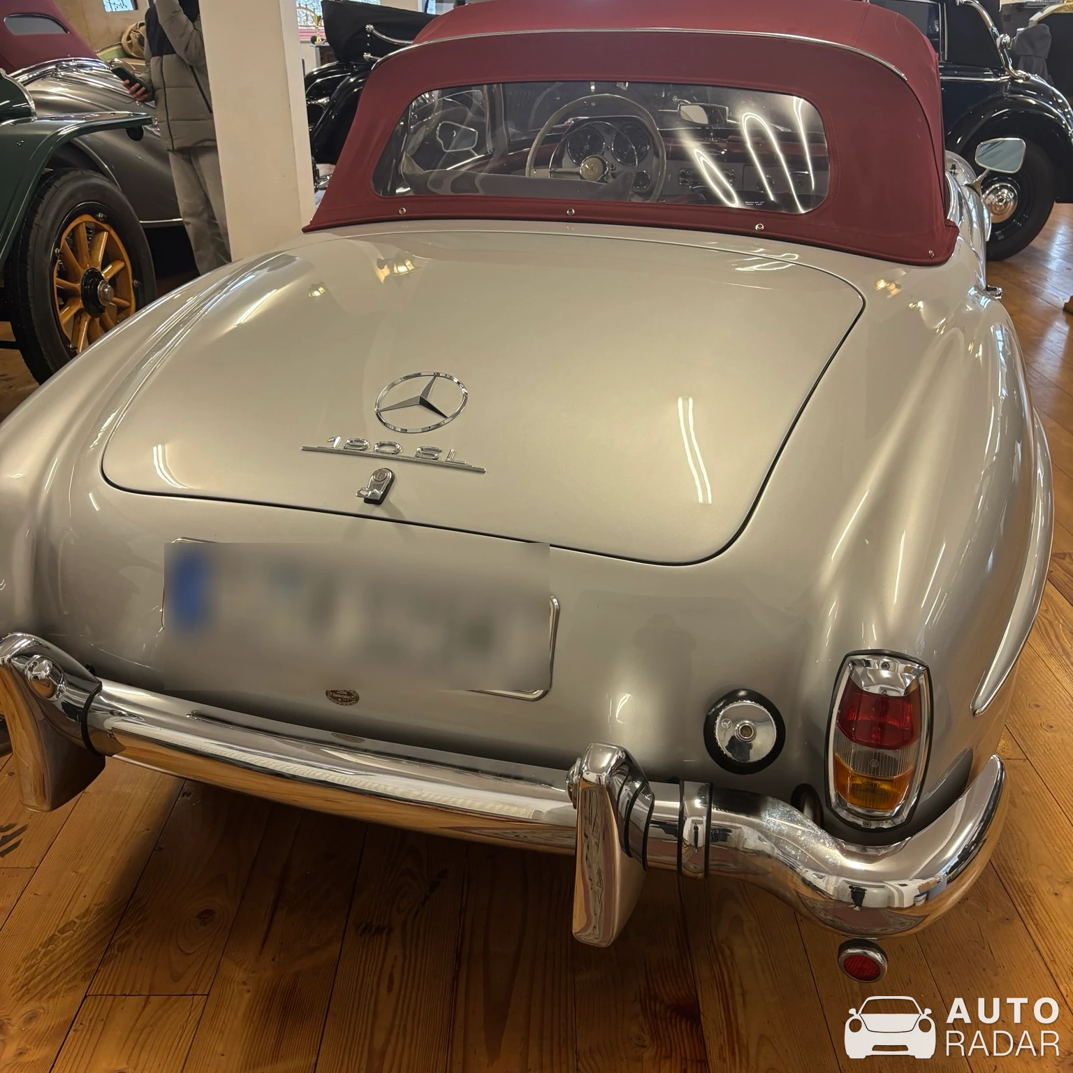Mercedes-Benz 190 SL spotted in Zwönitz, Deutschland