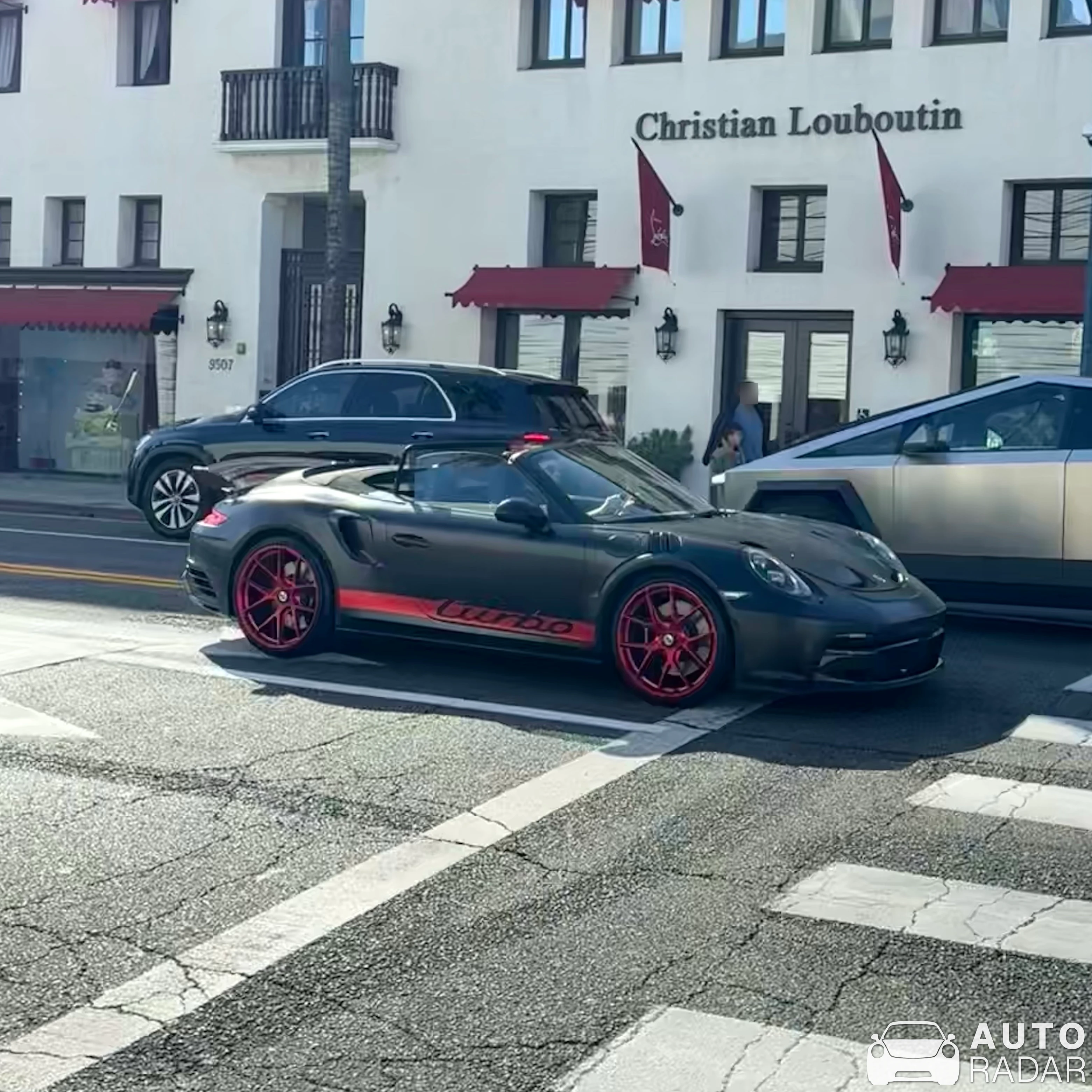 Porsche 991 Turbo Cabriolet MkII spotted in Beverly Hills