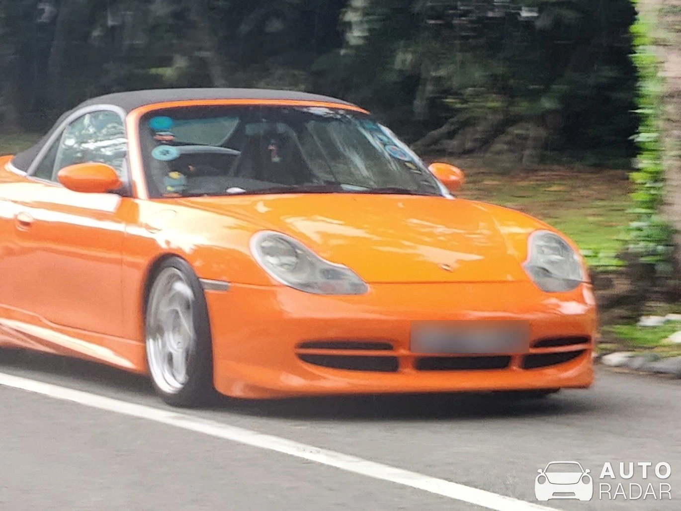 Porsche 996 Carrera 4 Cabriolet spotted in Singapore, Singapore