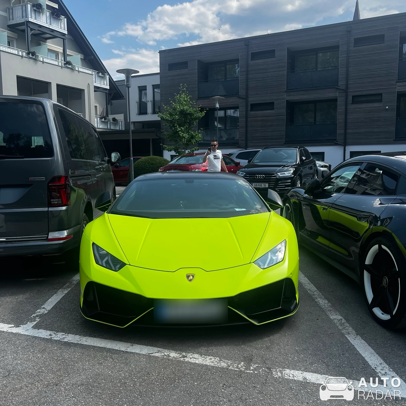 Lamborghini Huracán LP640-4 EVO Fluo Capsule spotted in Vrba na Koroškem