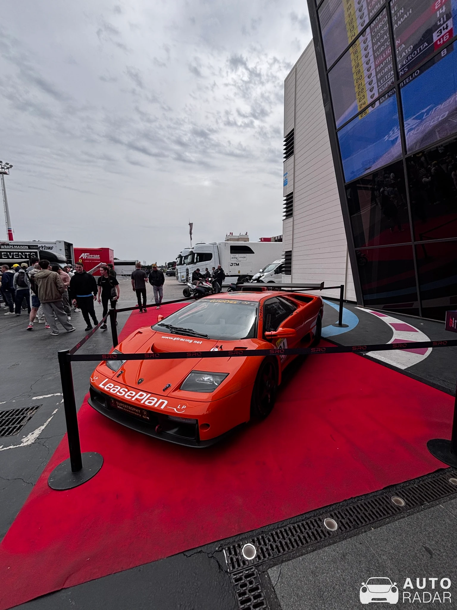 Lamborghini Diablo GTR spotted in Le Castellet