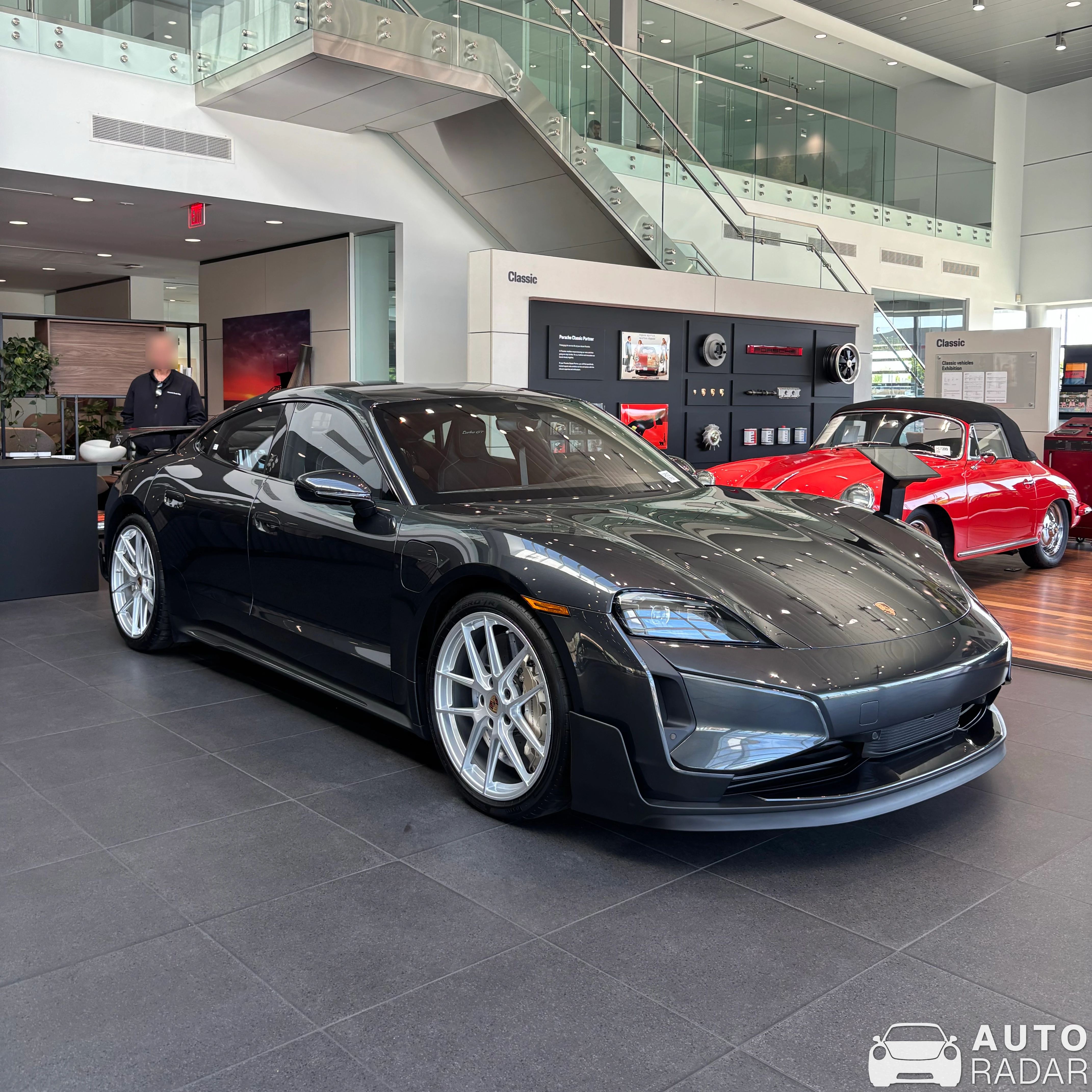 Porsche Taycan Turbo GT Weissach spotted in Hawthorne