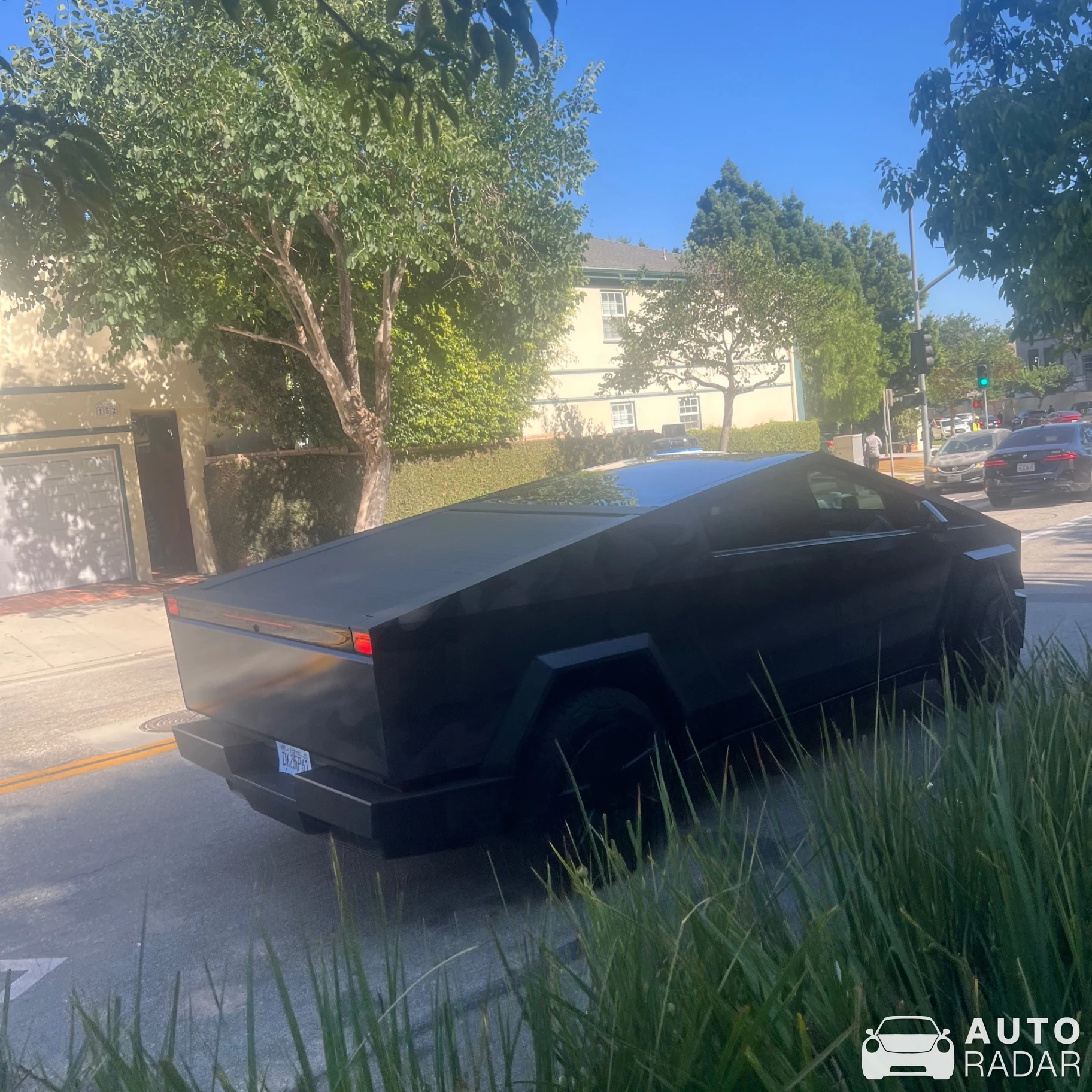 Tesla Cybertruck spotted in Los Angeles, United States