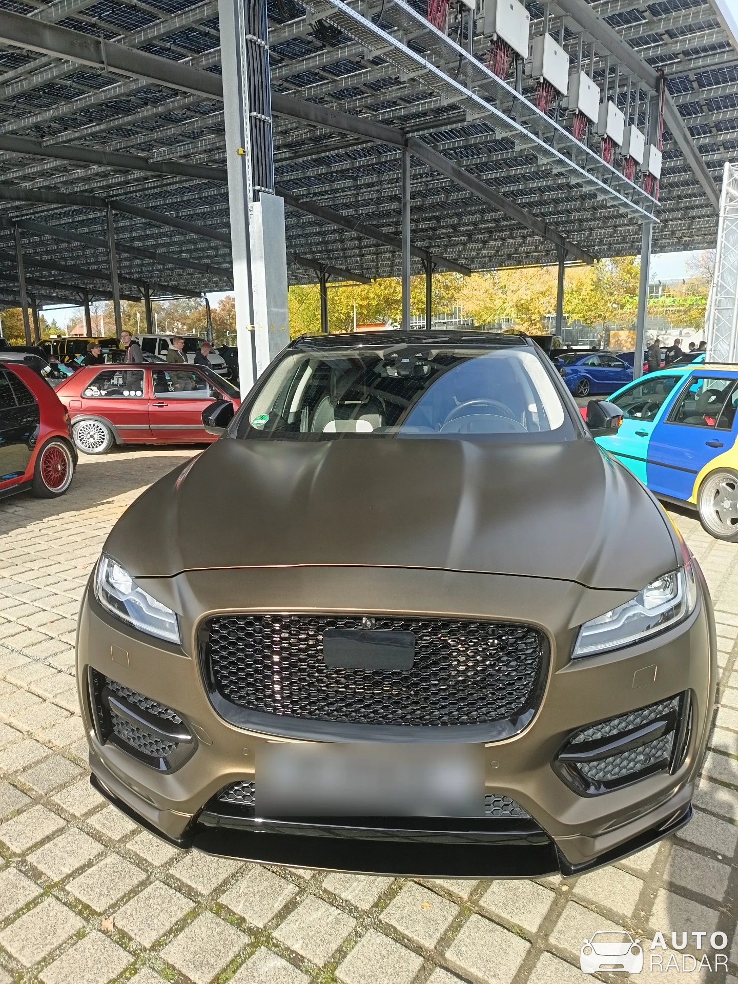 Jaguar F-PACE Hamann spotted in Zwickau