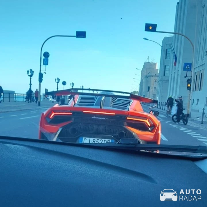 Lamborghini Huracán LP640-2 STO spotted in Bari, Italy