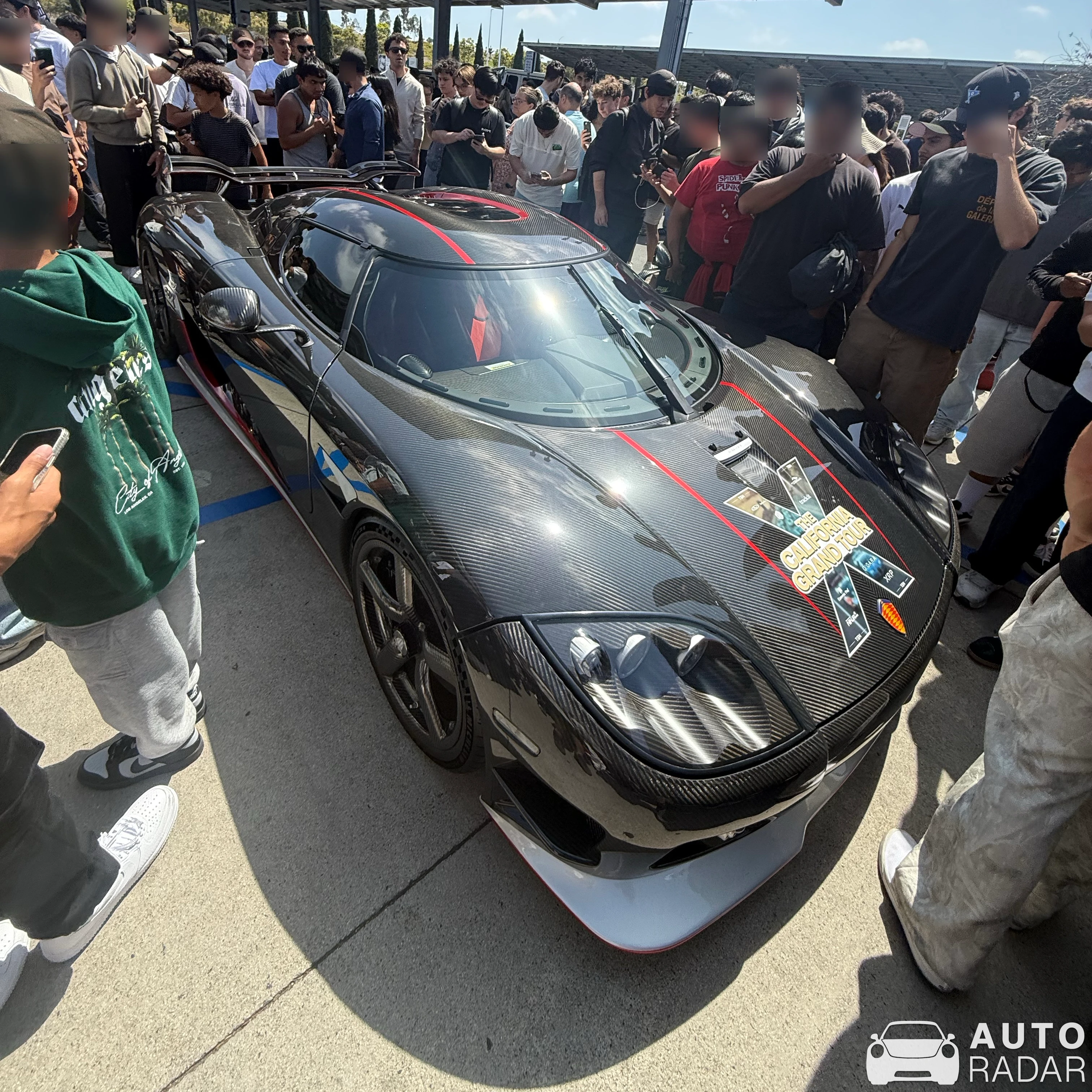Koenigsegg CCX Ghost spotted in Costa Mesa