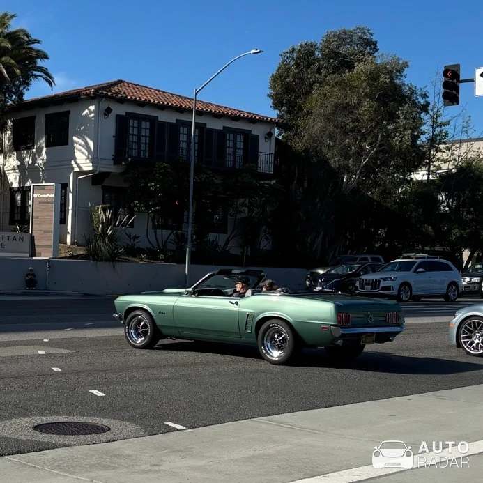 Ford Mustang Shelby G.T. 350 Convertible 1969 spotted in El Segundo