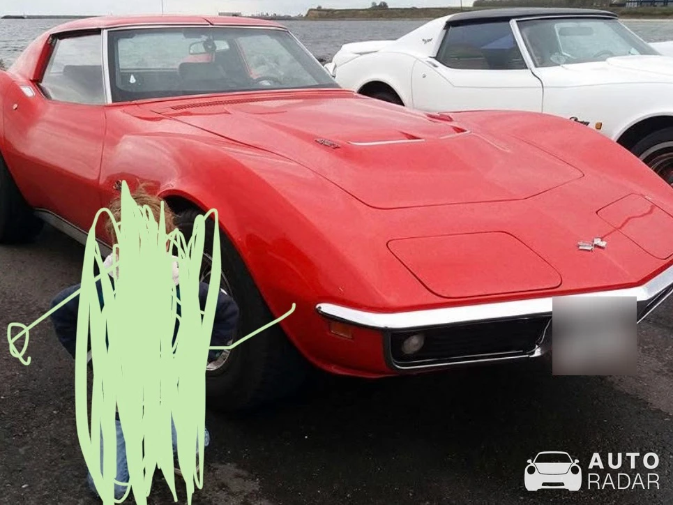 Chevrolet Corvette C3 Stingray spotted in Samsø, Denemarken