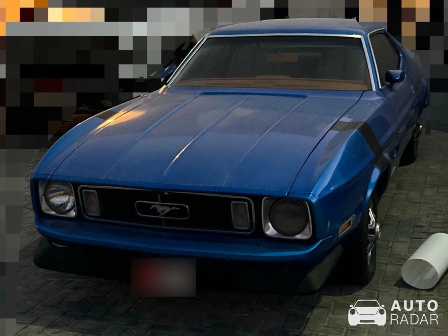 Ford Mustang Mach 1 1973 spotted in Abu Dhabi