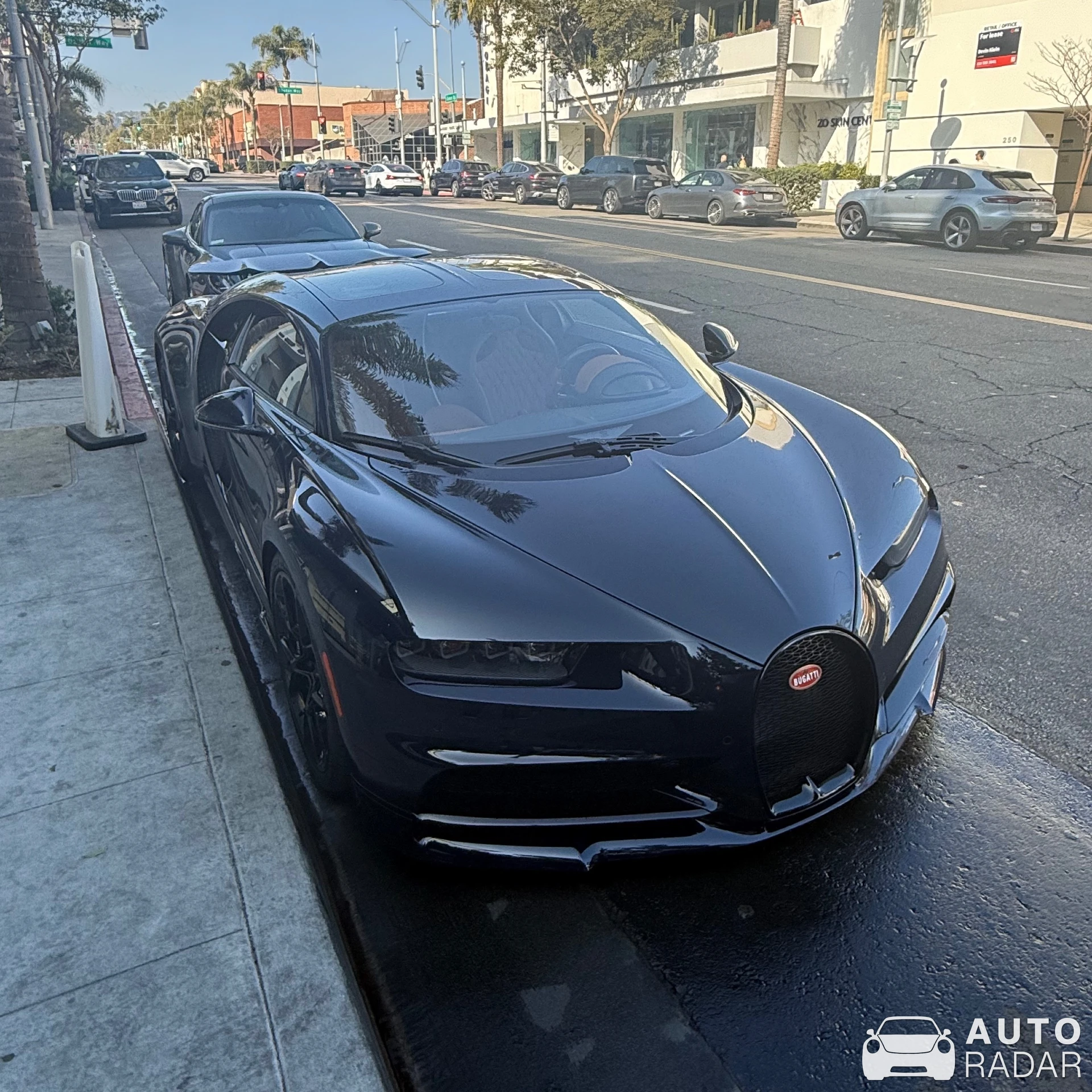 Bugatti Chiron spotted in Beverly Hills, United States