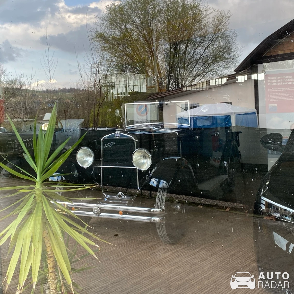 Fiat 514 spotted in Langhirano