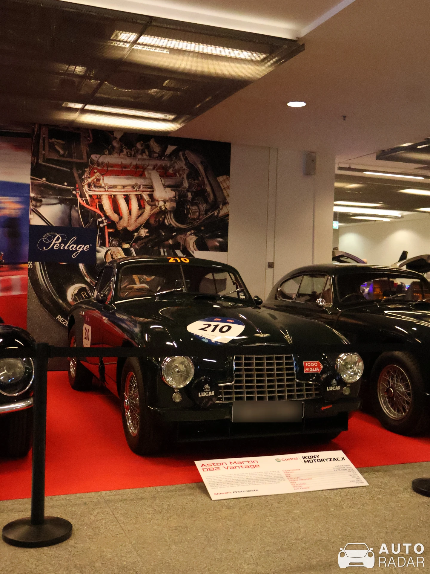 Aston Martin DB2 Vantage Drophead Coupé spotted in Warszawa