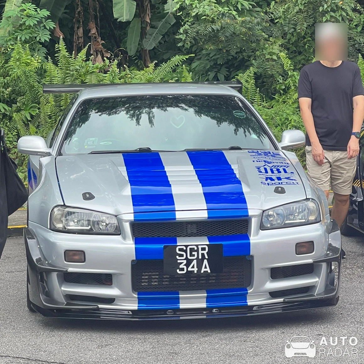 Nissan Skyline R34 GT-T spotted in Singapore, Singapore