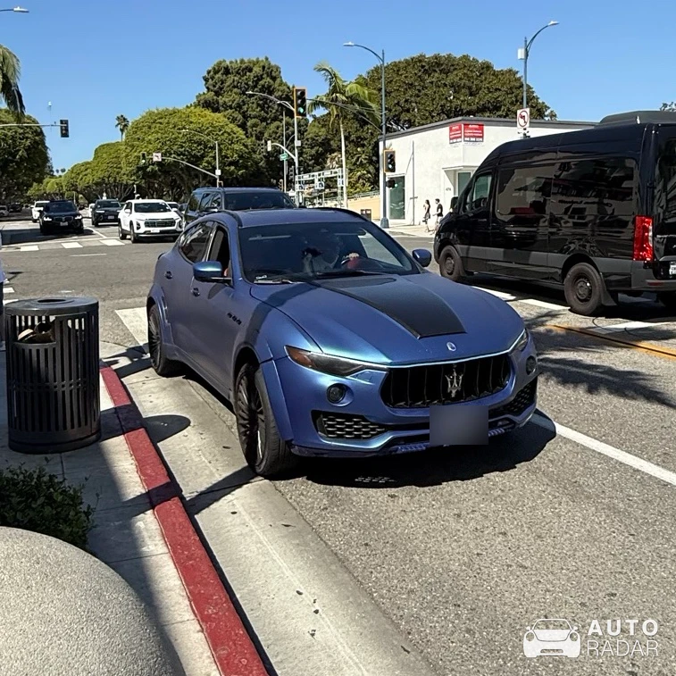 Maserati Levante GTS Novitec Tridente Esteso spotted in Beverly Hills