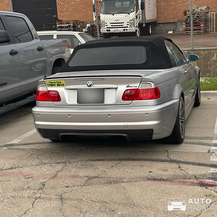 BMW M3 E46 Convertible spotted in Dallas