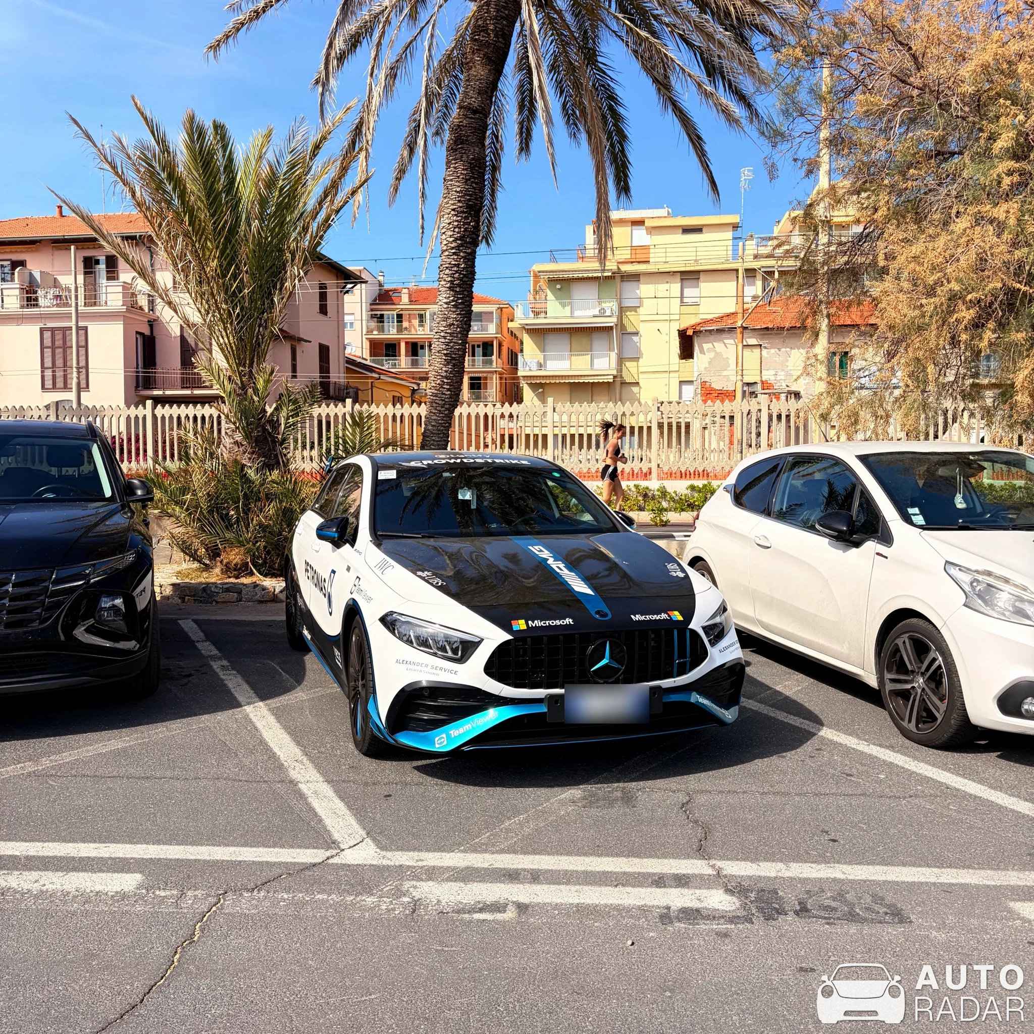 Mercedes-AMG A 45 S 4MATIC+ W177 Petronas Edition spotted in Sanremo