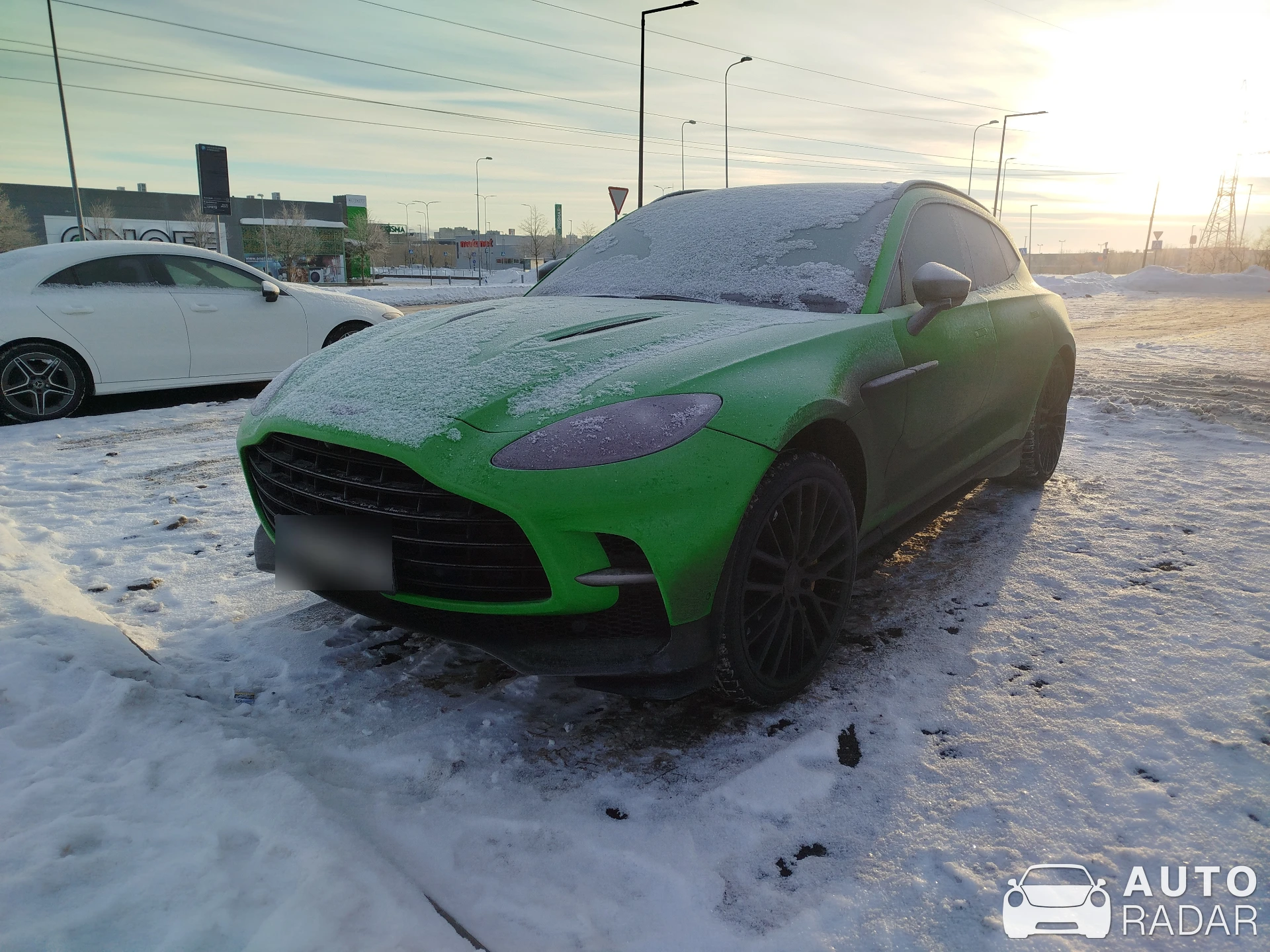 Aston Martin DBX707 spotted in Tallinn, Estonia