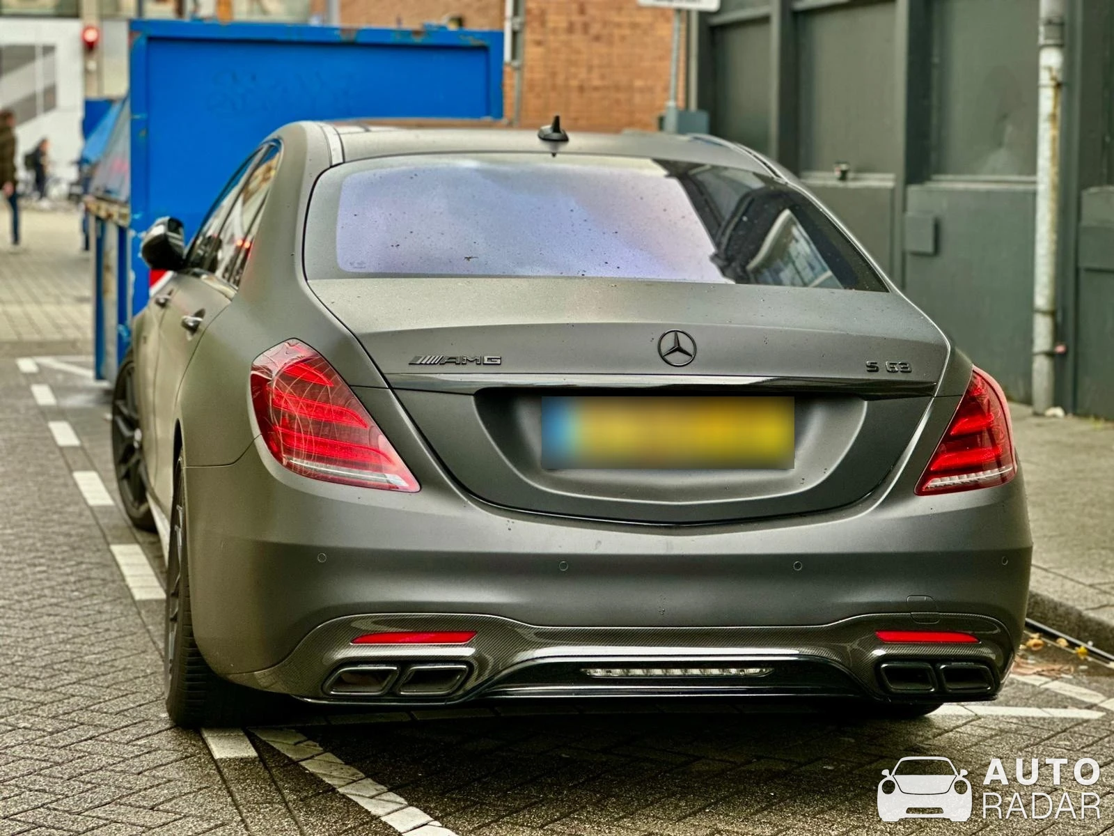 Mercedes-Benz S 63 AMG V222 spotted in Rotterdam