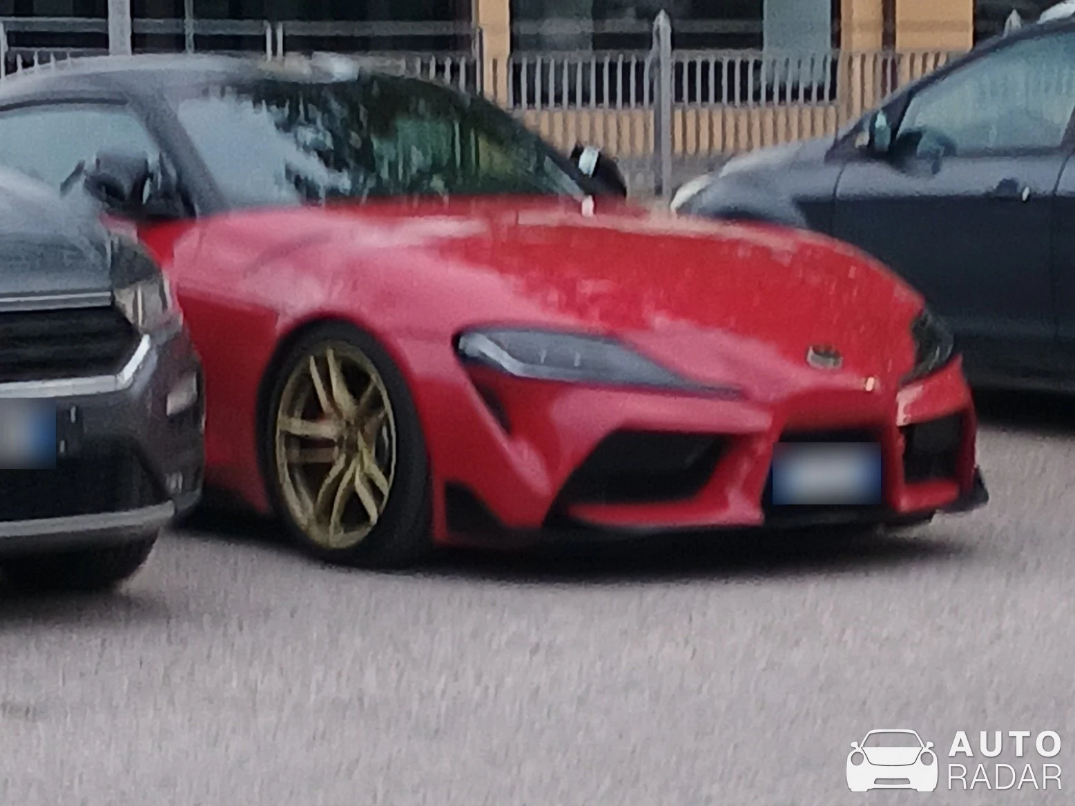 Toyota GR Supra A90 spotted in Perugia