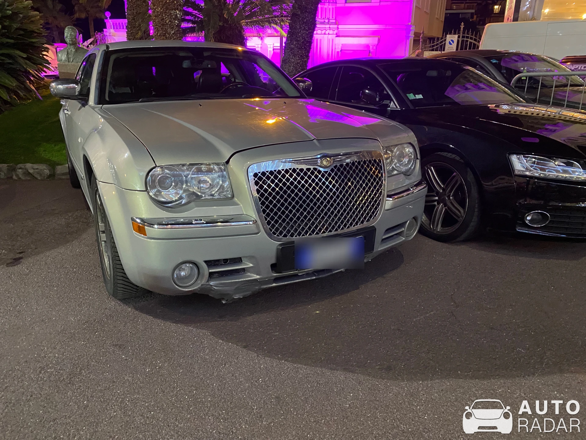 Chrysler 300C CRD SRT spotted in Sanremo