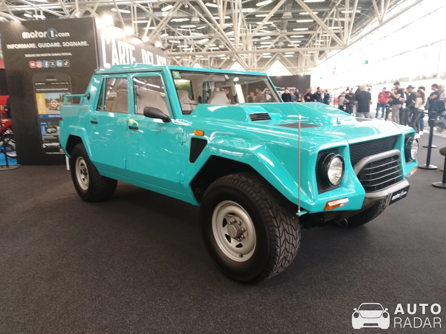Lamborghini LM002 spotted in Bologna, Italy