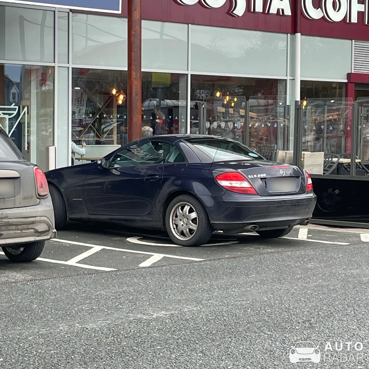 Mercedes-Benz SLK spotted in Kildare
