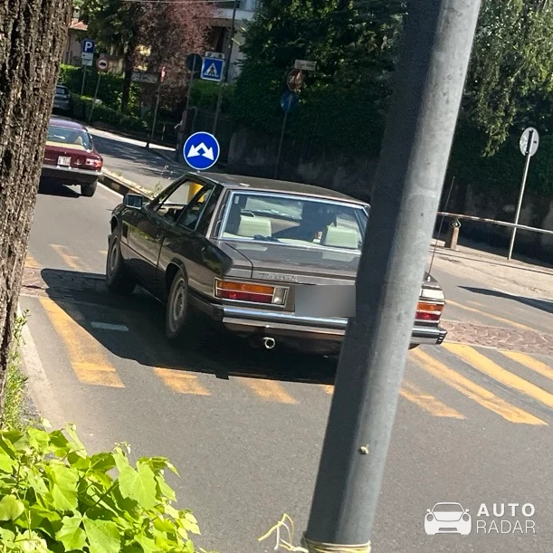 Maserati Kyalami spotted in Varese