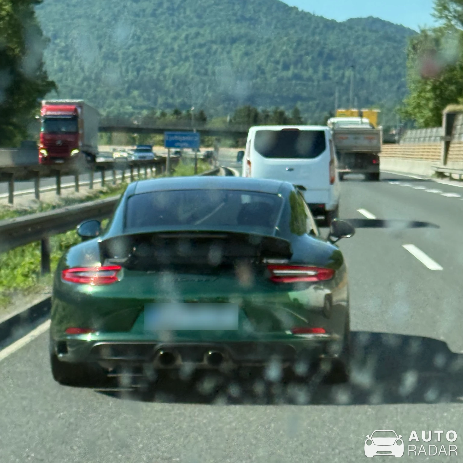 Porsche 991 Carrera 4 MkII spotted