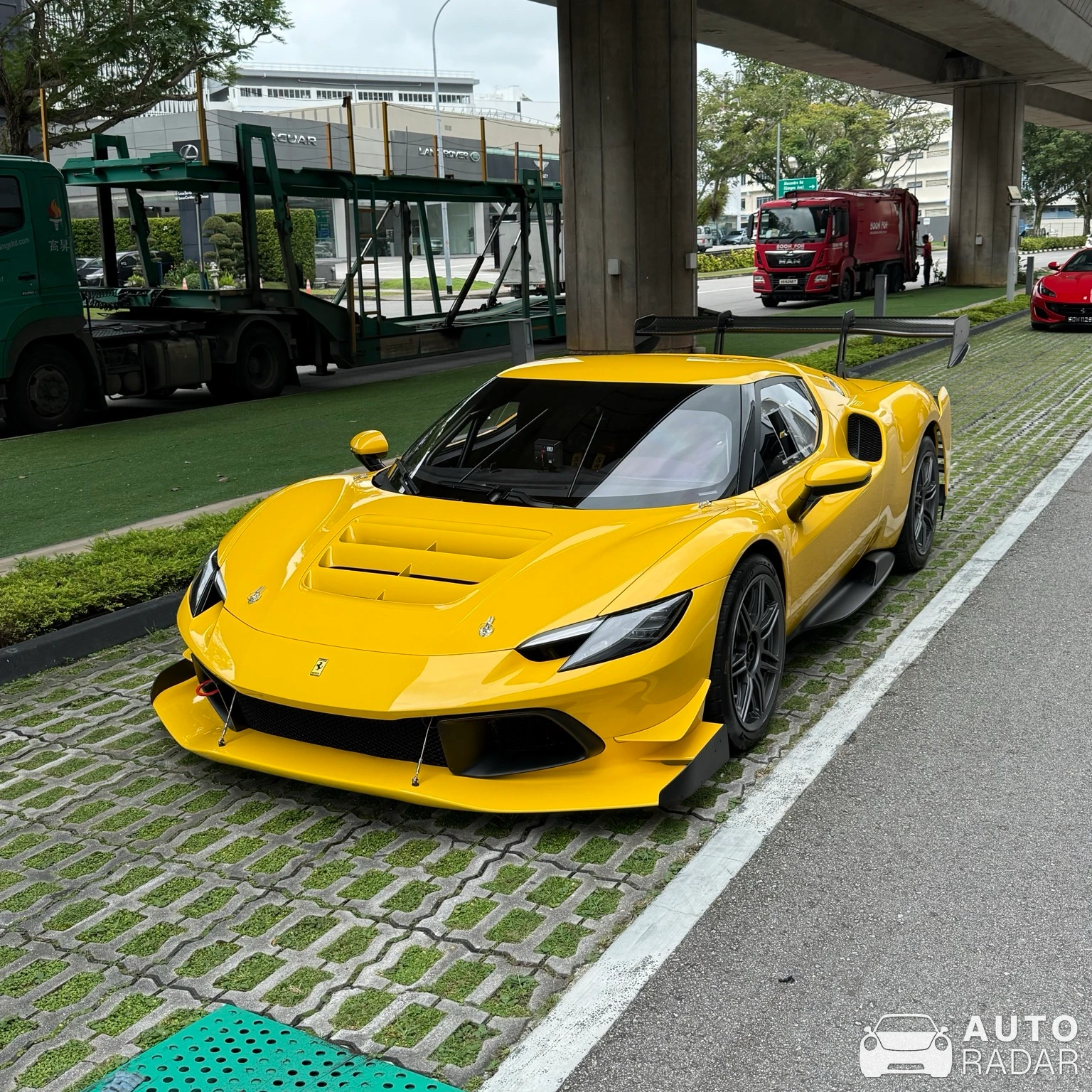 Ferrari 296 Challenge spotted in Singapore, Singapore