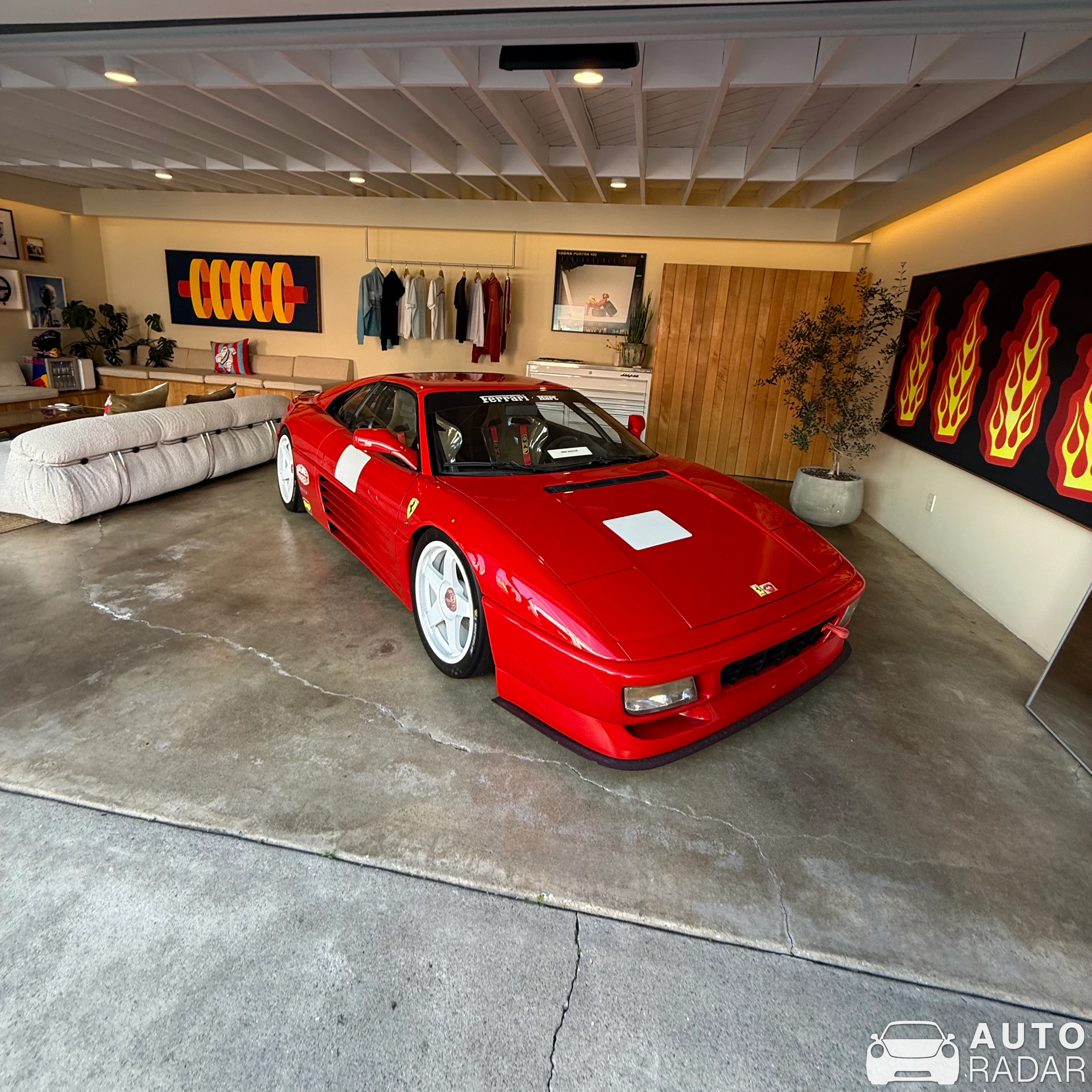 Ferrari 348 Challenge spotted in Los Angeles