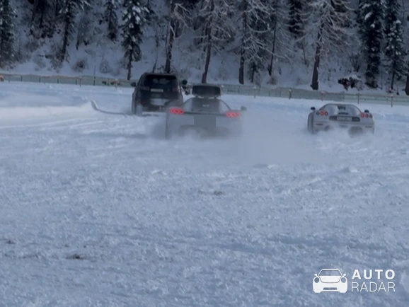 Koenigsegg CC850 spotted in St. Moritz, Switzerland