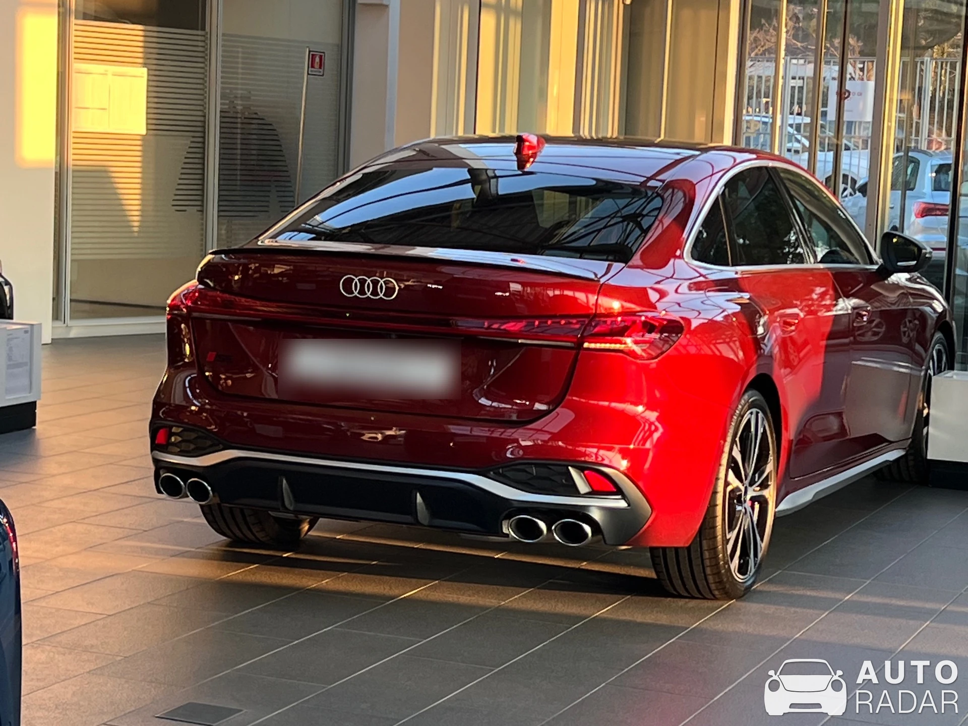 Audi S5 Limousine 2025 spotted in Bergamo