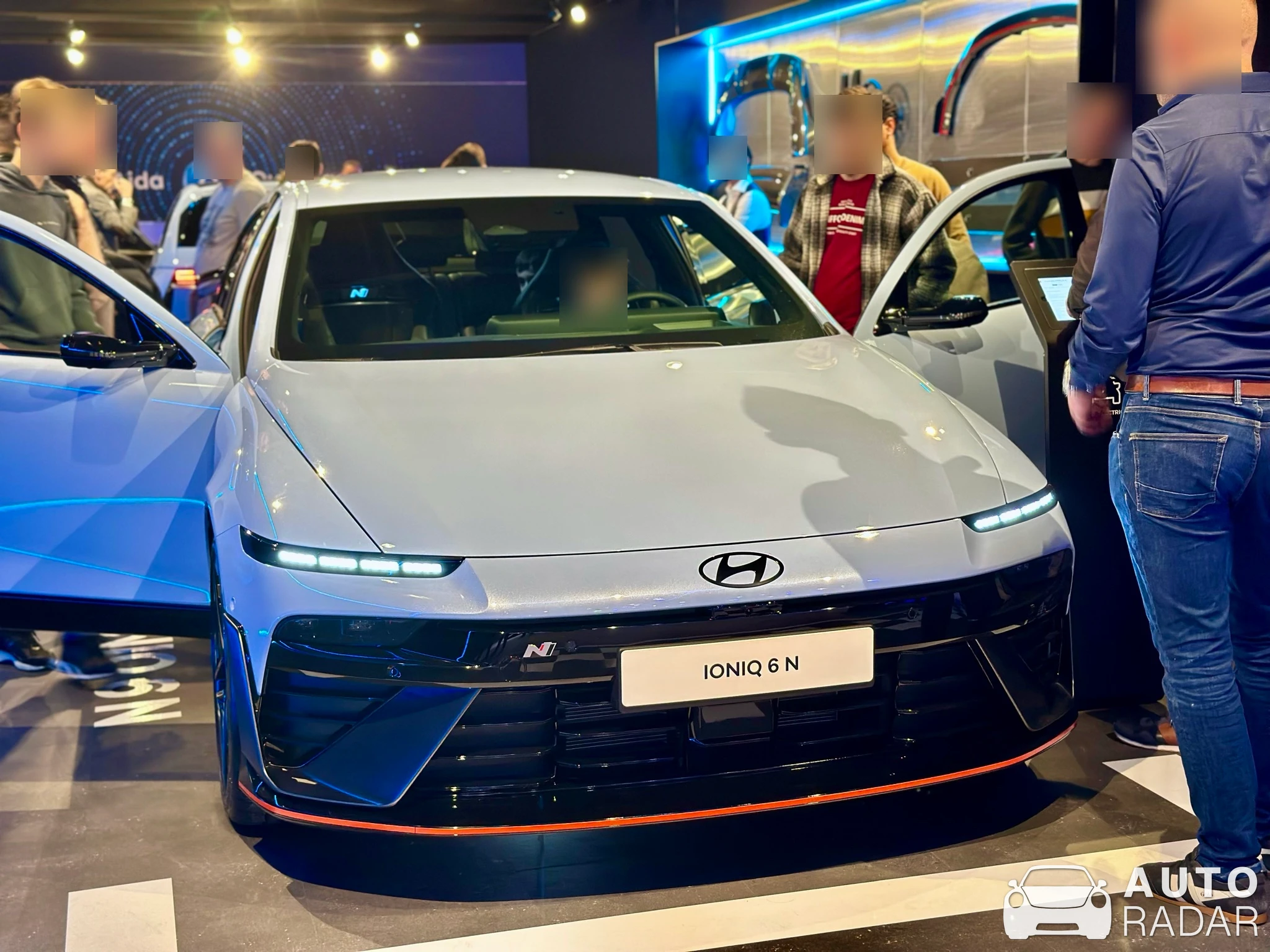 Hyundai Ioniq 6 N spotted in Bruxelles, Belgium
