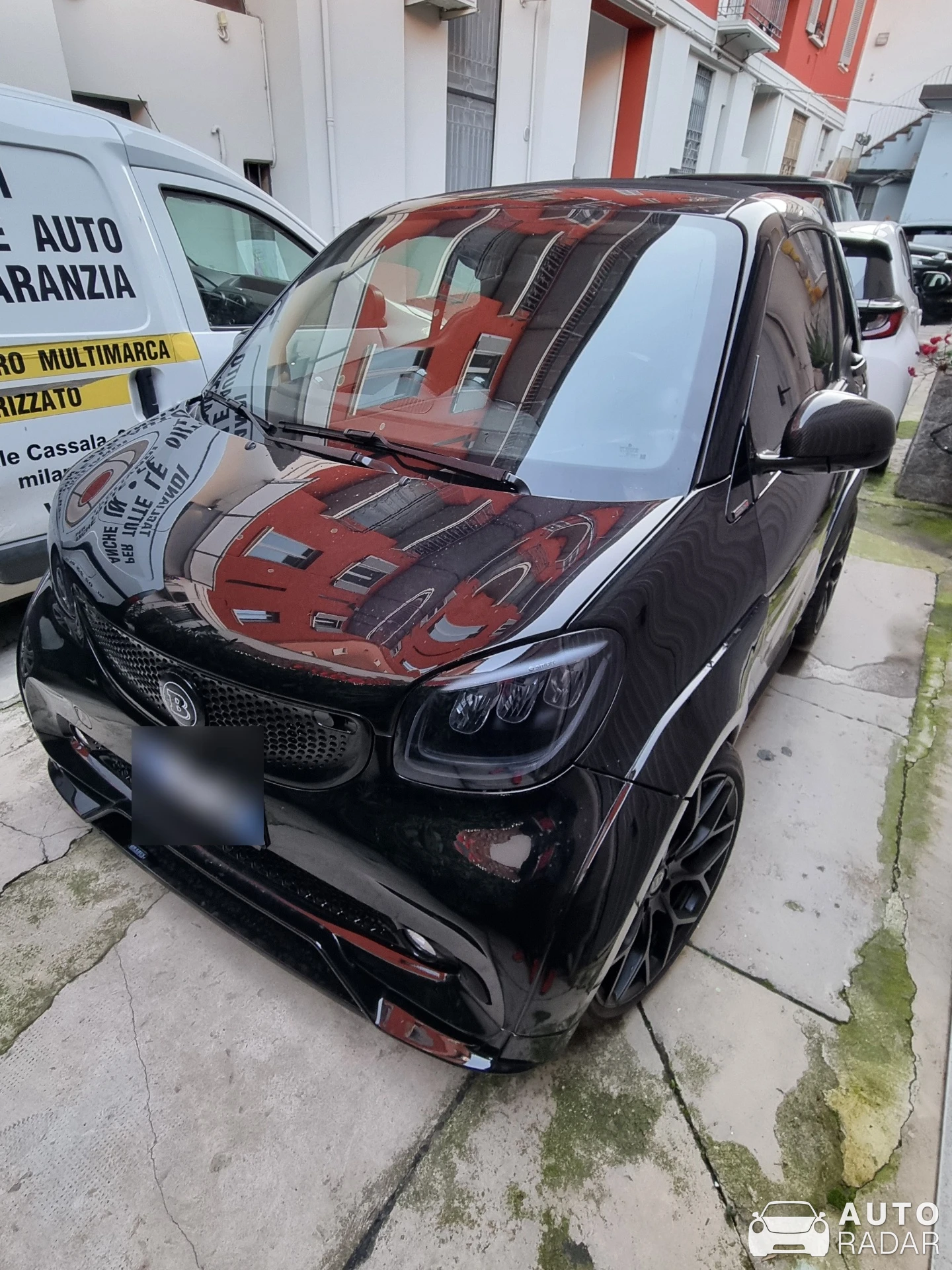 Smart Fortwo Brabus 125 R spotted in Milano